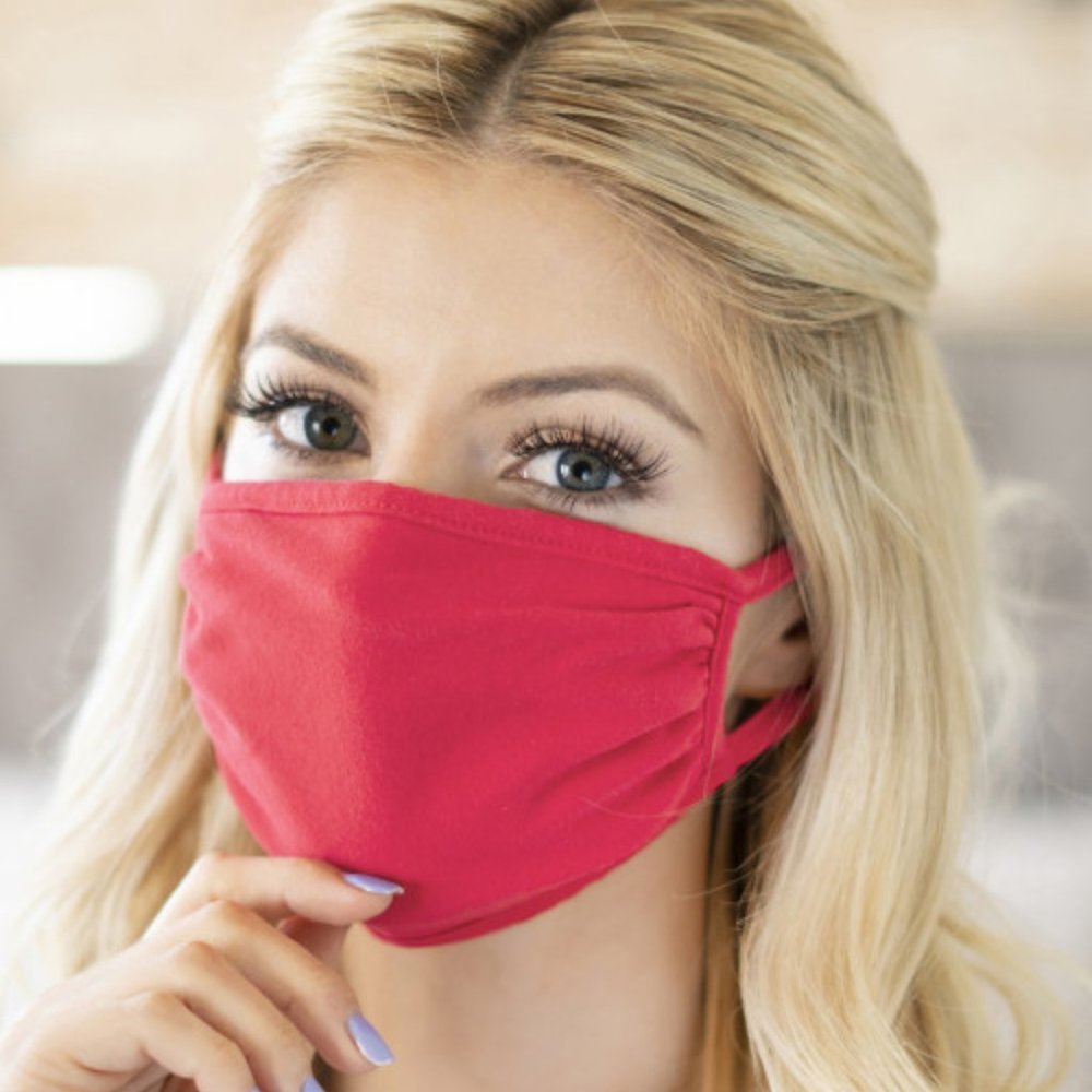 2 for 20! Red Coral Face mask